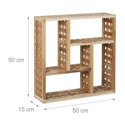Wall shelf walnut