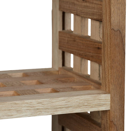 Wall shelf walnut