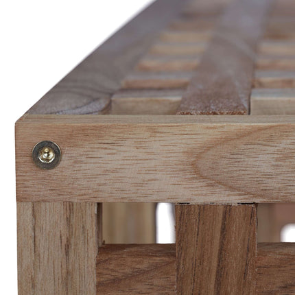 Wall shelf walnut