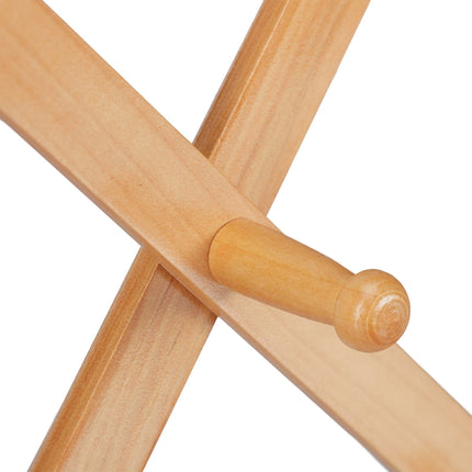 Wall shelf wood foldable