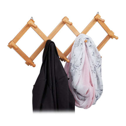 Wall shelf wood foldable