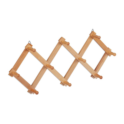 Wall shelf wood foldable