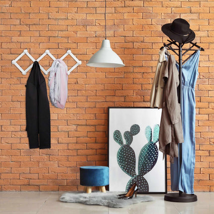 Wall shelf wood foldable