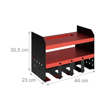 Wall tool storage 4 cordless screwdrivers