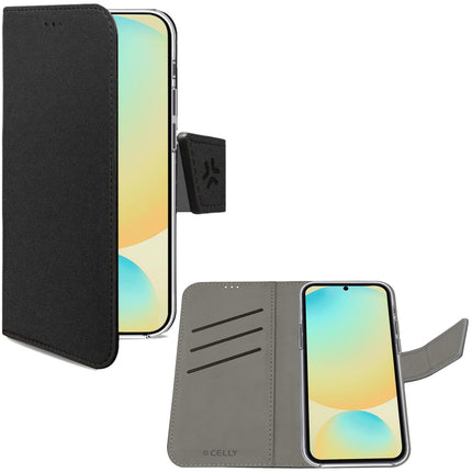 Wally Wallet Case Galaxy S24 FE Black