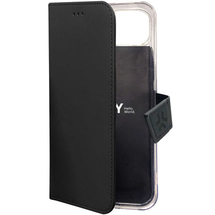Wally Wallet Case iPhone 15 Plus Black