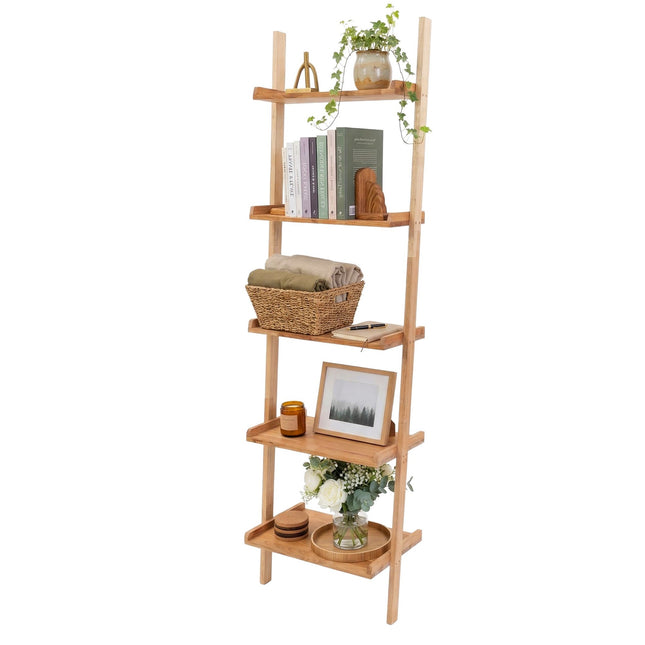 Ladderplank van walnoothout, 5 lagen, natuurlijke afwerking, 189 cm