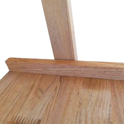 Walnut Ladder Shelf, 5-Tier, Natural Finish, 189 cm