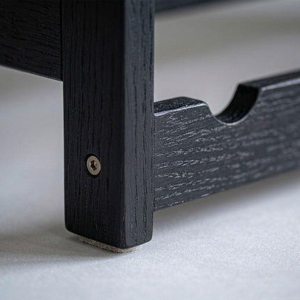 Walnut Wine Bottle Holder – Horizontal Rack, 1 Bottle