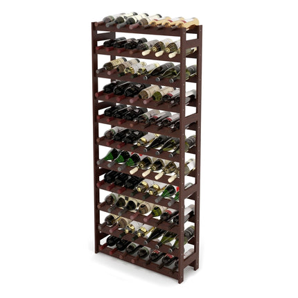 Walnut Wine Rack – Horizontal Bottle Holder