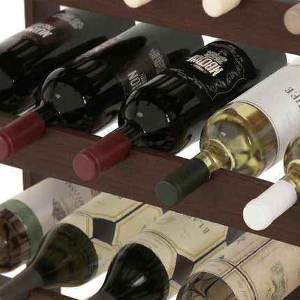 Walnut Wine Rack – Horizontal Bottle Holder