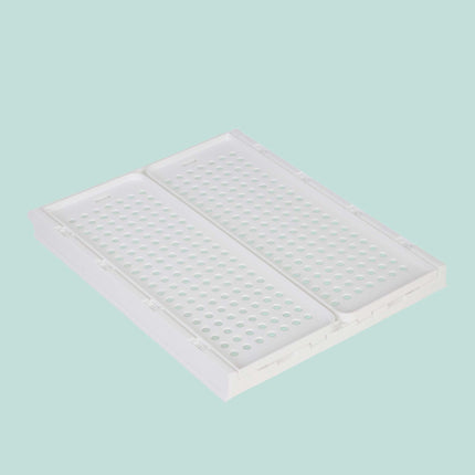Wardrobe Organiser Set, 5 Stackable White Boxes