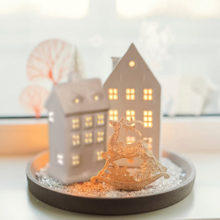 Warm light house ceramics
