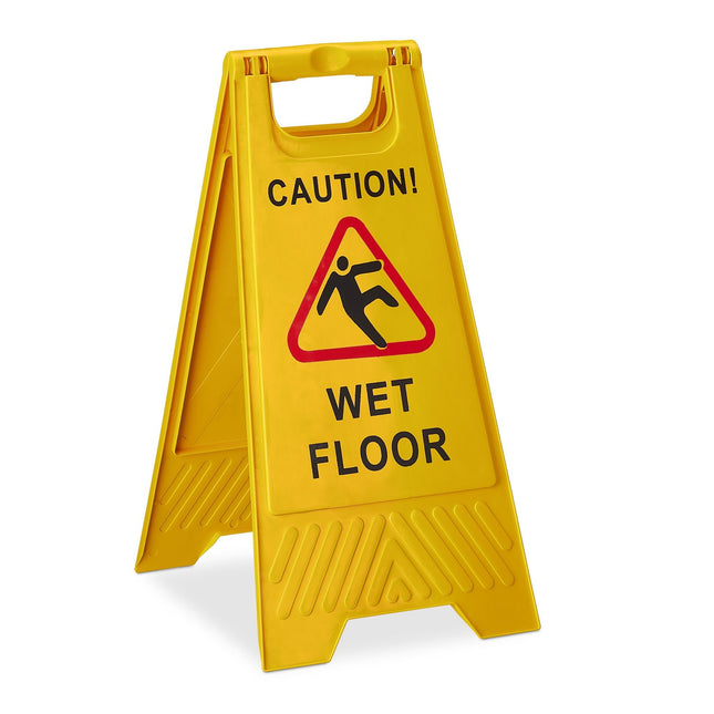 Waarschuwingsbord Natte vloer