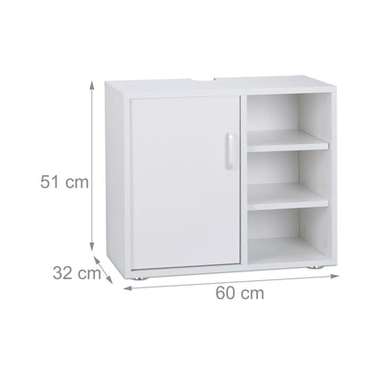 Washbasin cabinet 4 compartments