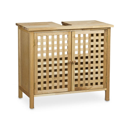 Washbasin cabinet walnut
