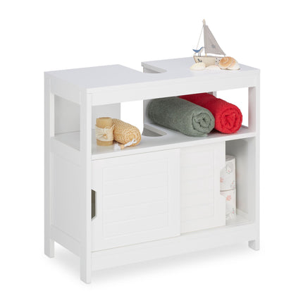 Washbasin cabinet white