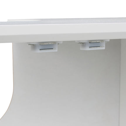 Washbasin cupboard with doors
