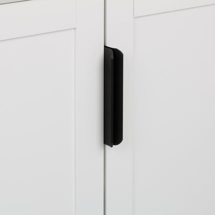 Washbasin cupboard with doors