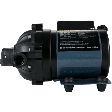 Washdown Pump, 12V DC, 7 GPM, 60 PSI Self-Priming