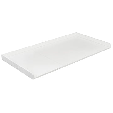 Washer Dryer Countertop 137 x 69.9 cm, White, Hooks