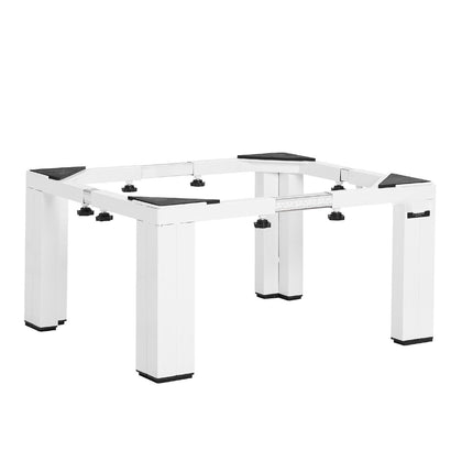 Washer Dryer Pedestal Stand, 12 In, 1200 Lb, White