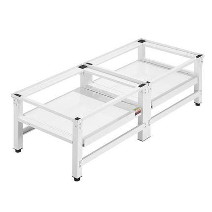 Washer Dryer Pedestals 14 In With Pull-Out Tray, 2 Pack