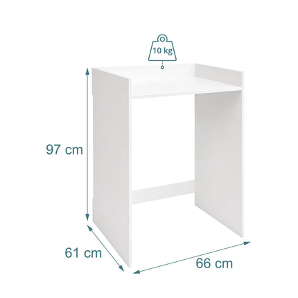 Washing Machine Over-Cabinet, Engineered Wood, White