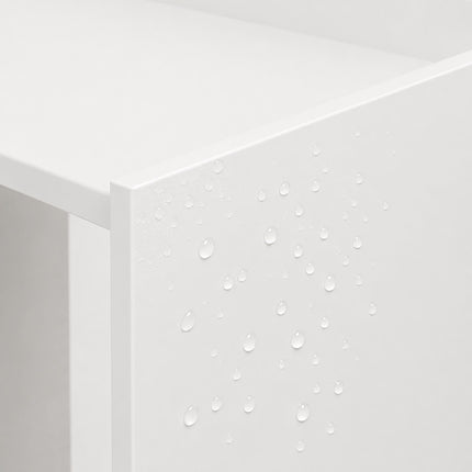 Washing Machine Over-Cabinet, Engineered Wood, White
