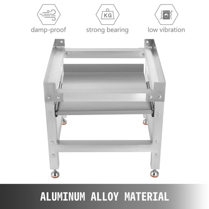 Washing Machine Stand 121.9x63.5 cm, Aluminum, Adjustable Feet