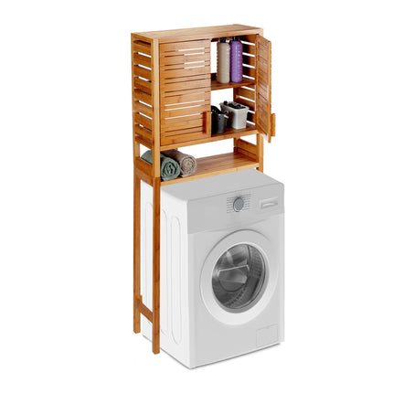 Washing machine cabinet in bamboo