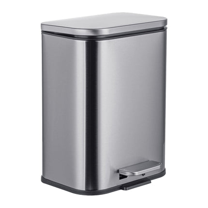 Waste Bin, 5L, Soft-Close, Fingerprint-Resistant