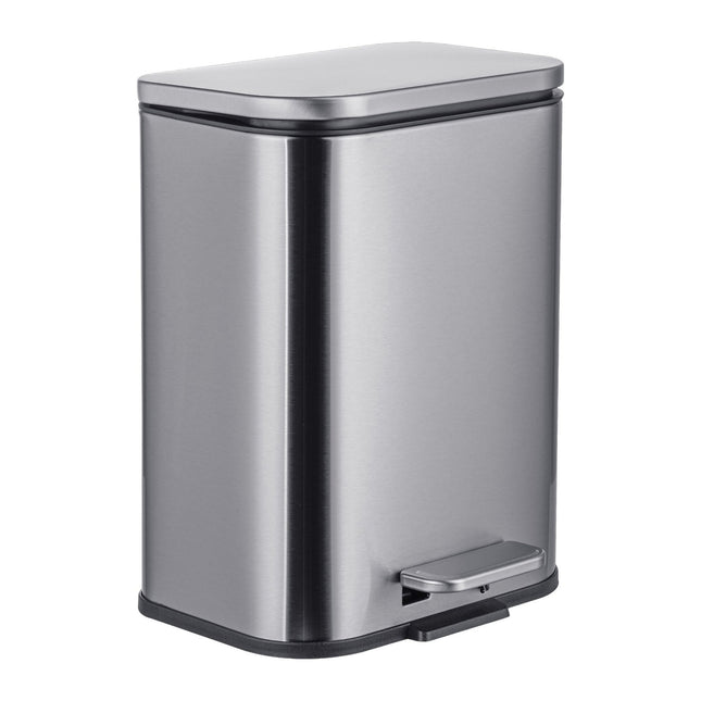 Waste Bin, 5L, Soft-Close, Fingerprint-Resistant