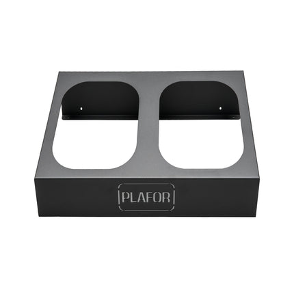 Waste Sorting Bin Stand – Metal Base, Holds 2x90L