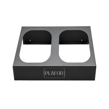Waste Sorting Bin Stand – Metal Base, Holds 2x90L