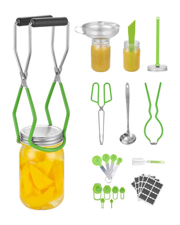 Water Bath Canning Kit, 9-Piece Stainless Steel Tools