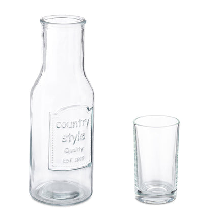 Water Carafe with Glasses