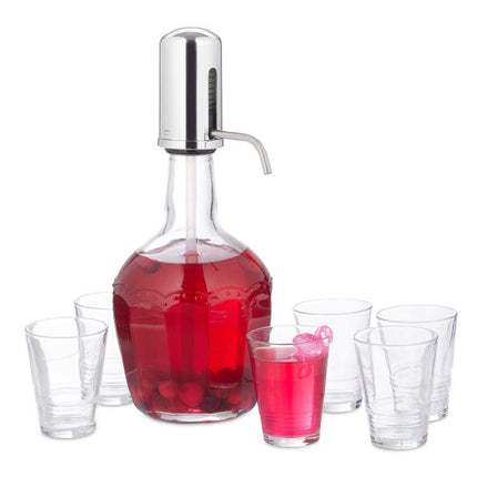 Water Dispenser with 6 Glasses