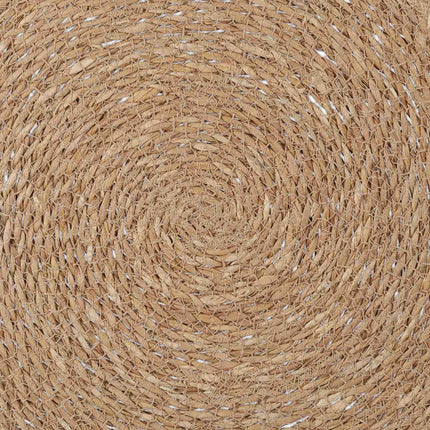 Water Hyacinth Placemats, Set of 10, Round Design