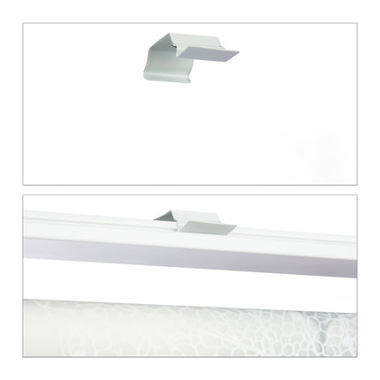 Water-Repellent Leaf Pattern Roller Blind for Bathroom