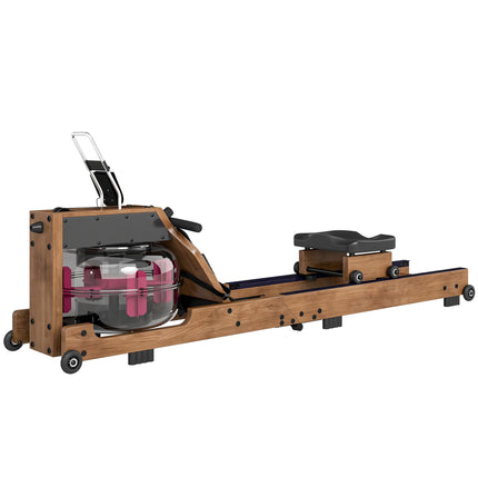 Water Rowing Machine, Foldable, Bluetooth App, 158 Kg