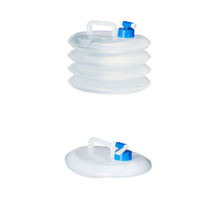 Water bottle collapsible in sets of 4 oval