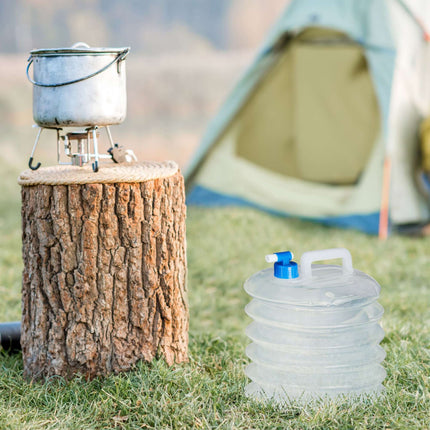 Water bottle collapsible in sets of 4 oval