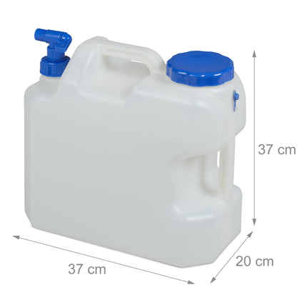Water jug with tap