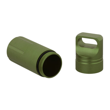 Waterproof Aluminium Keychain Capsules – Set of 3