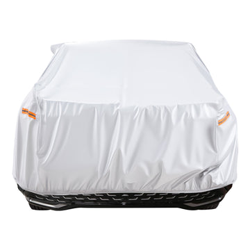 Waterproof Car Cover for Midsize Sedans, Zipper, All-Weather