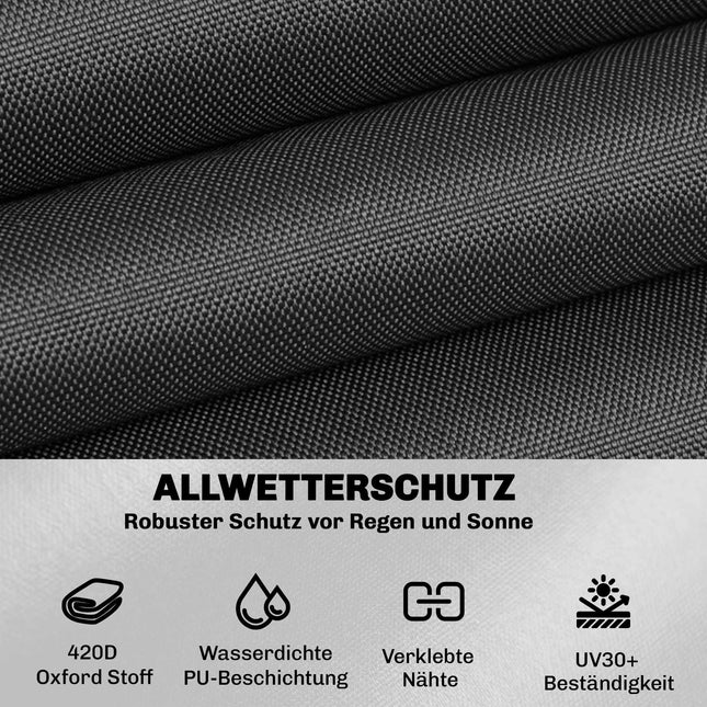 Waterproof Garden Furniture Cover, 420D Oxford, 125x125x74cm
