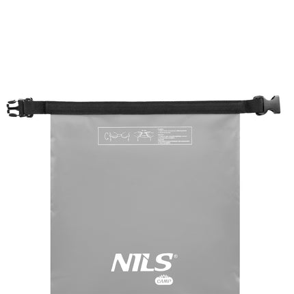 Waterproof Gray Bag, 15L Capacity