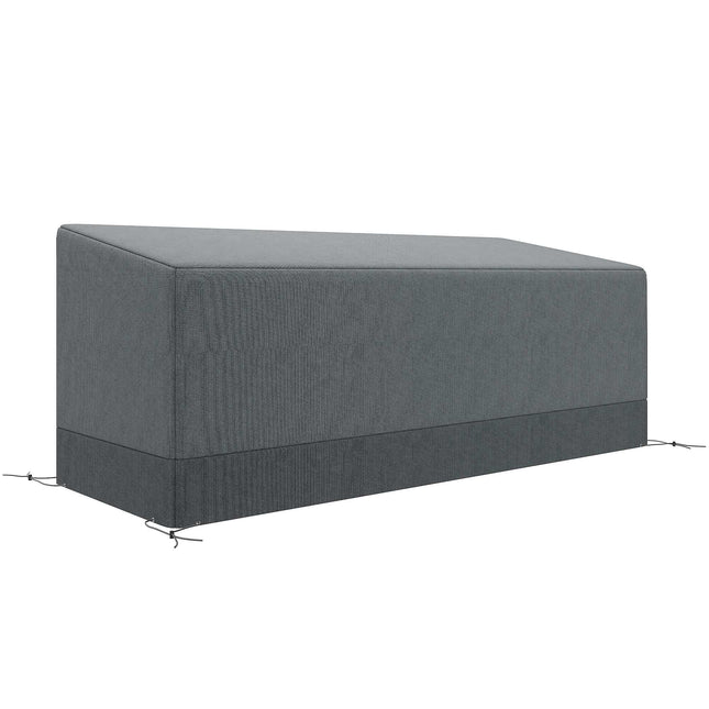 Waterproof Outdoor Furniture Cover, 600D Oxford, 190.5x72x76cm