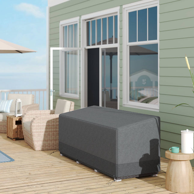 Waterproof Outdoor Furniture Cover, 600D Oxford, 190.5x72x76cm